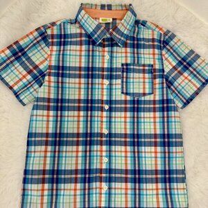 Crazy 8 Boys Plaid Button-Up Shirt
